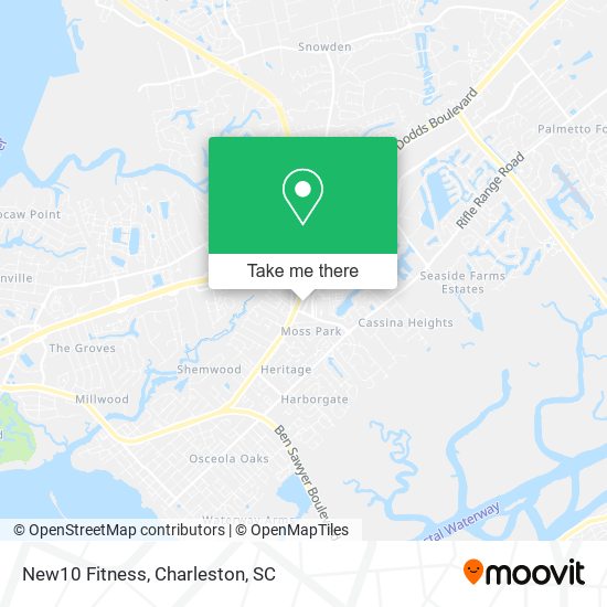 Mapa de New10 Fitness