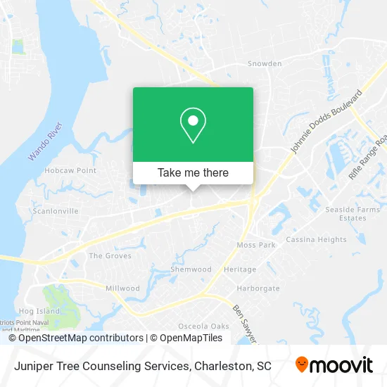 Juniper Tree Counseling Services map