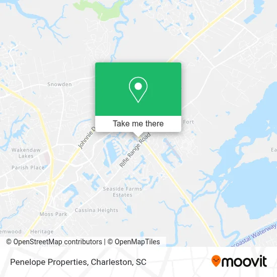 Penelope Properties map