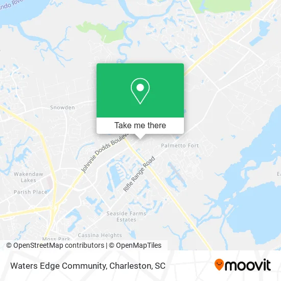 Waters Edge Community map