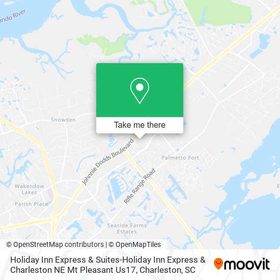 Holiday Inn Express & Suites-Holiday Inn Express & Charleston NE Mt Pleasant Us17 map