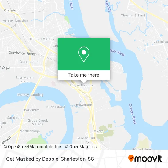 Get Masked by Debbie map