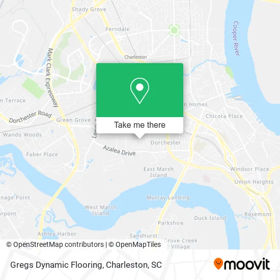 Gregs Dynamic Flooring map