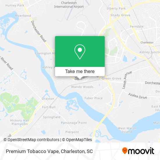 Mapa de Premium Tobacco Vape