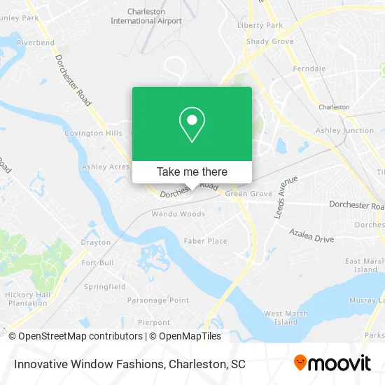 Innovative Window Fashions map