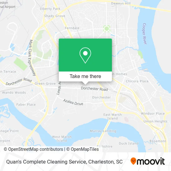 Quan's Complete Cleaning Service map