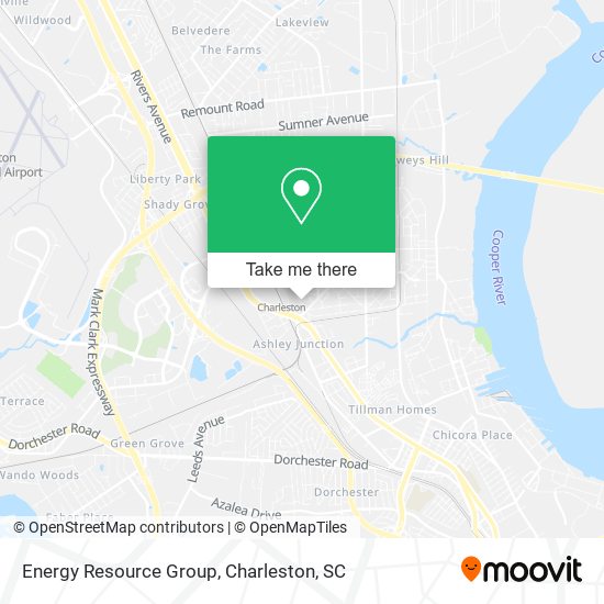 Energy Resource Group map