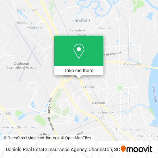 Mapa de Daniels Real Estate Insurance Agency