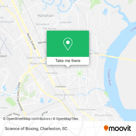 Science of Boxing map
