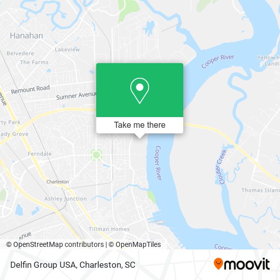 Delfin Group USA map