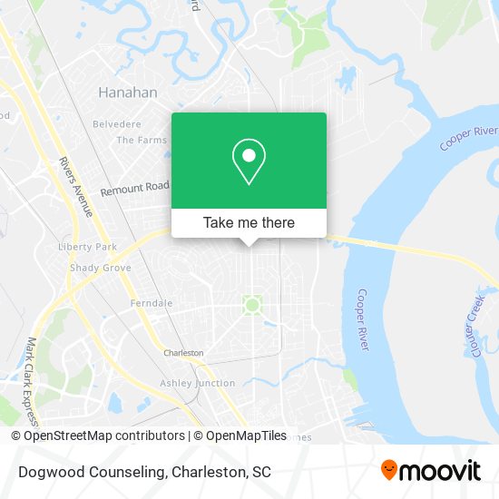 Dogwood Counseling map