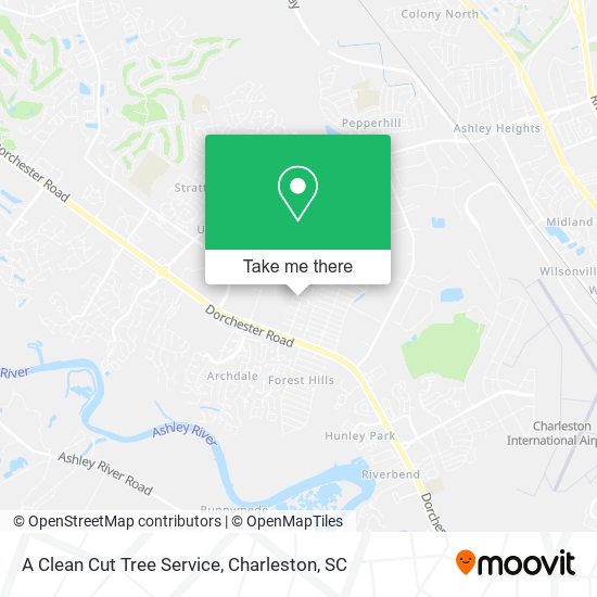 Mapa de A Clean Cut Tree Service