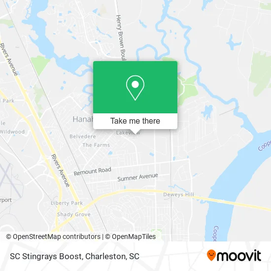 SC Stingrays Boost map