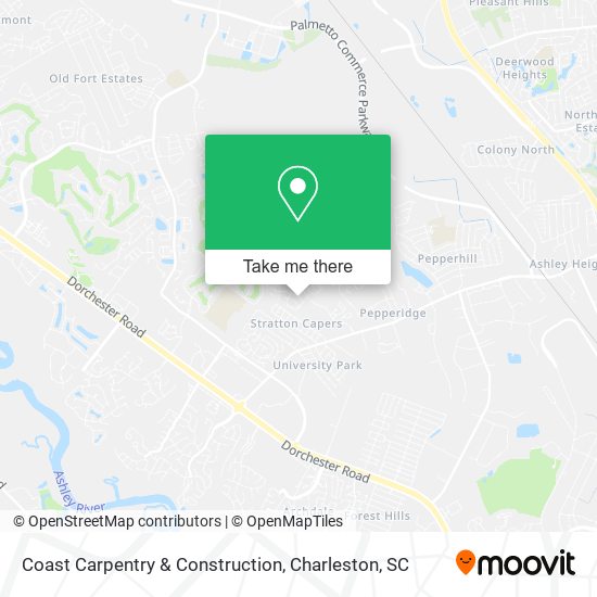 Coast Carpentry & Construction map