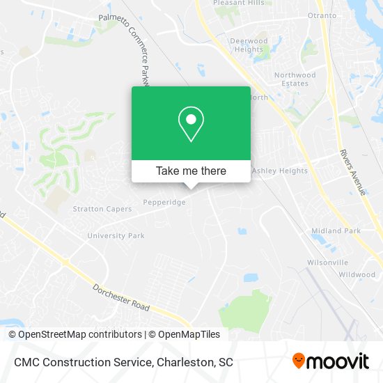 CMC Construction Service map