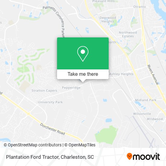 Plantation Ford Tractor map