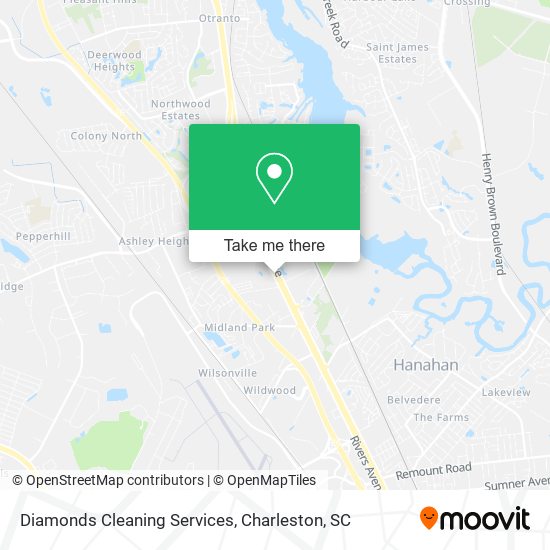 Mapa de Diamonds Cleaning Services