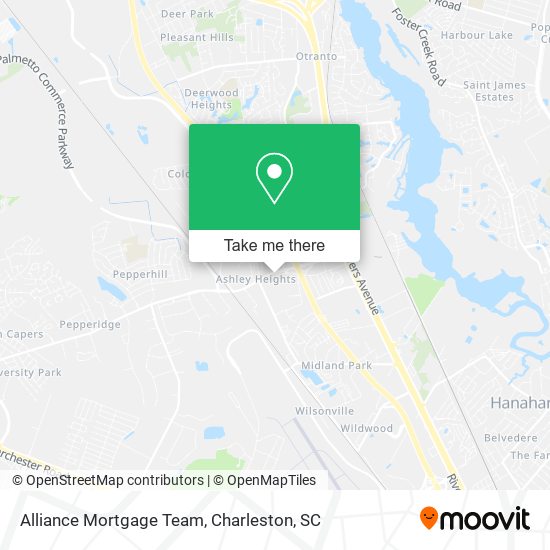 Mapa de Alliance Mortgage Team