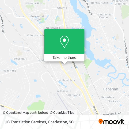 US Translation Services map