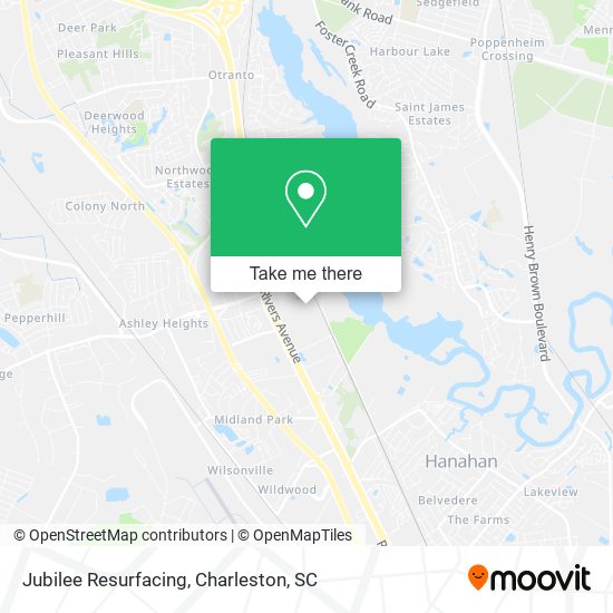 Jubilee Resurfacing map
