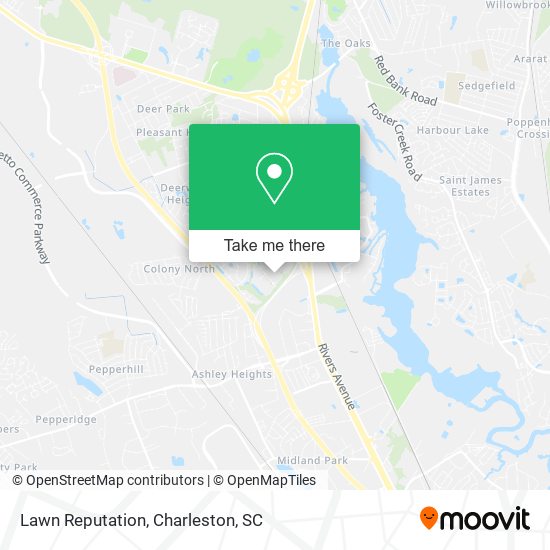 Lawn Reputation map