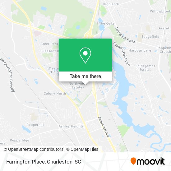 Farrington Place map