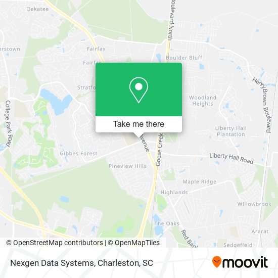 Nexgen Data Systems map