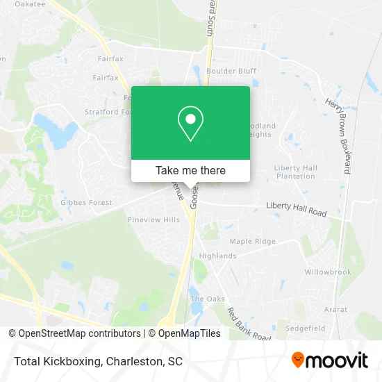 Total Kickboxing map