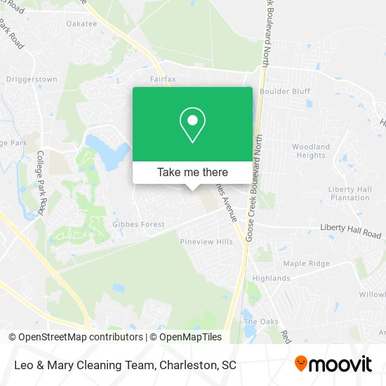 Leo & Mary Cleaning Team map