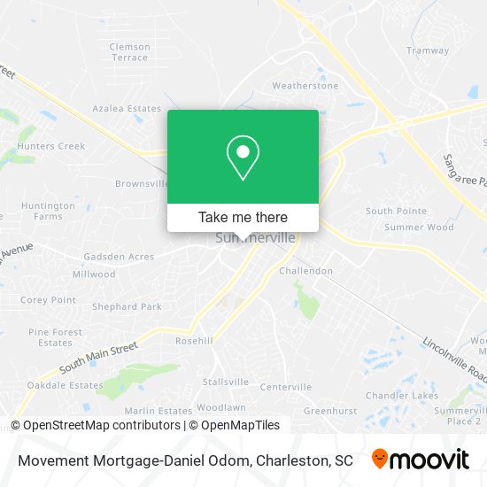 Movement Mortgage-Daniel Odom map