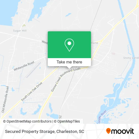 Secured Property Storage map