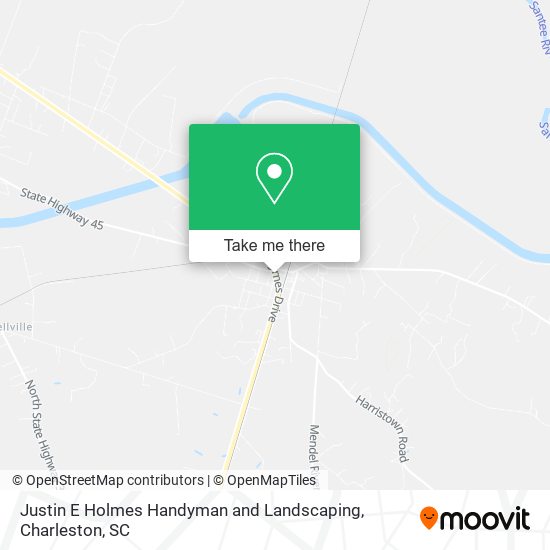 Mapa de Justin E Holmes Handyman and Landscaping