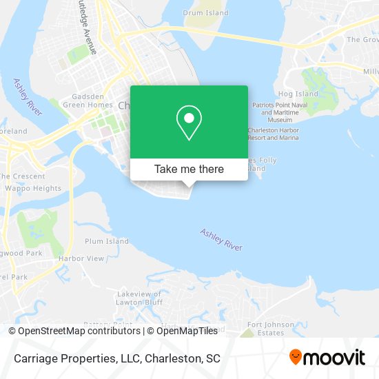 Mapa de Carriage Properties, LLC