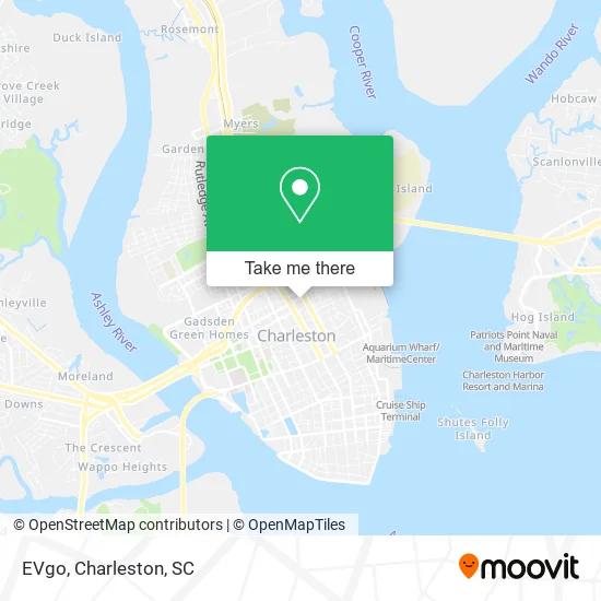 EVgo map
