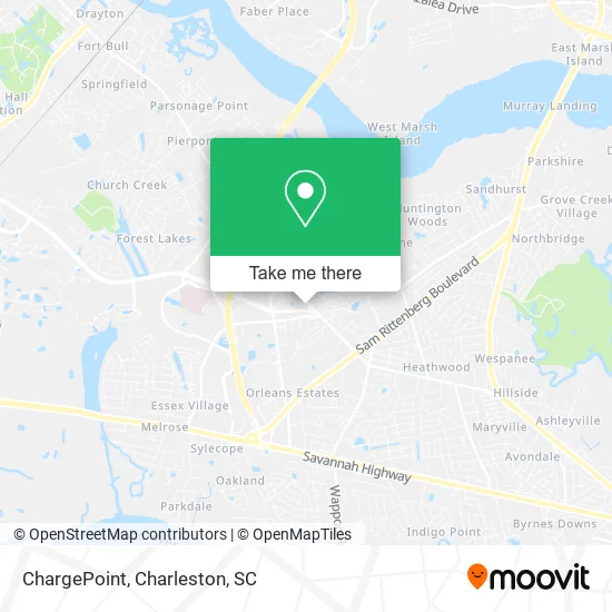 ChargePoint map