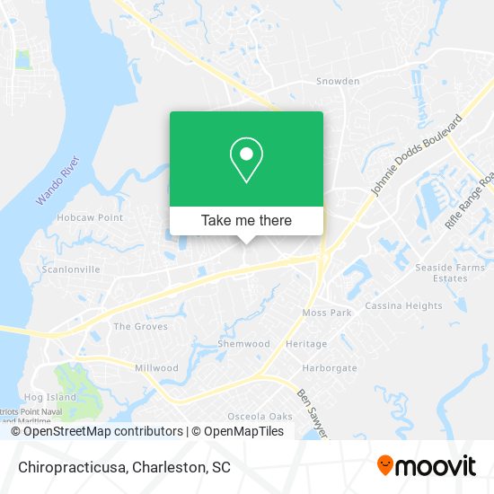 Chiropracticusa map