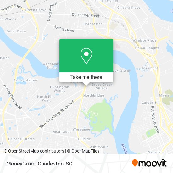 MoneyGram map