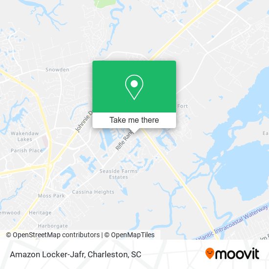 Amazon Locker-Jafr map