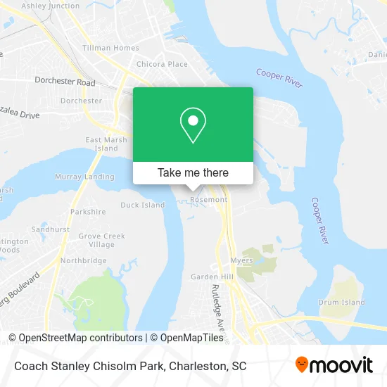 Coach Stanley Chisolm Park map