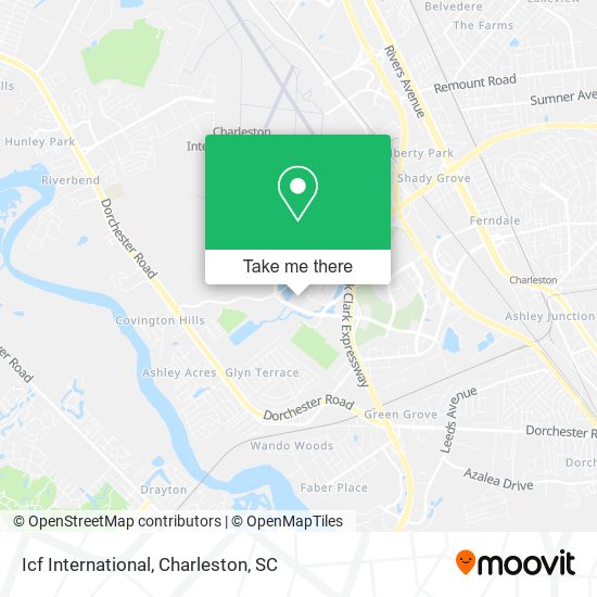 Icf International map