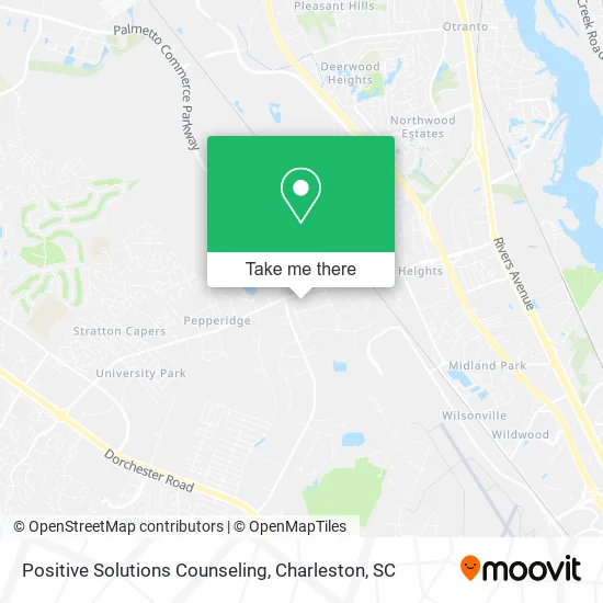 Positive Solutions Counseling map