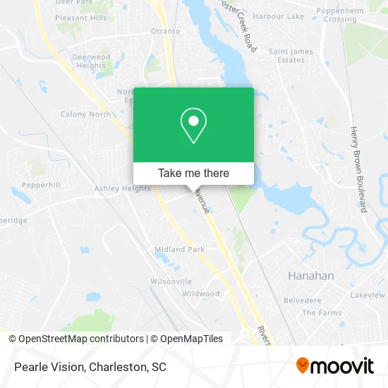 Pearle Vision map