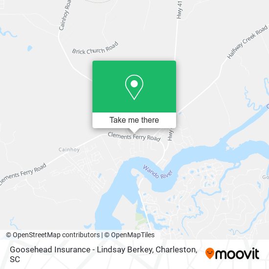 Goosehead Insurance - Lindsay Berkey map