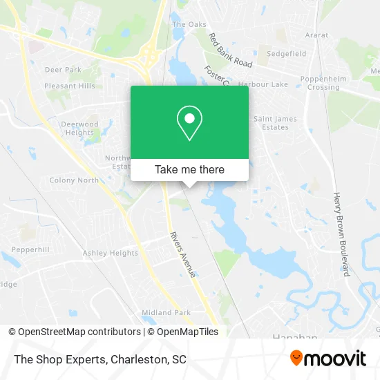 The Shop Experts map