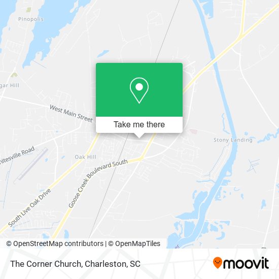 Mapa de The Corner Church