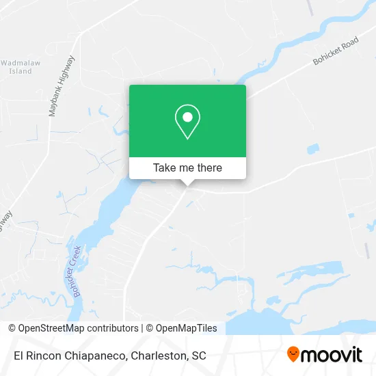 El Rincon Chiapaneco map