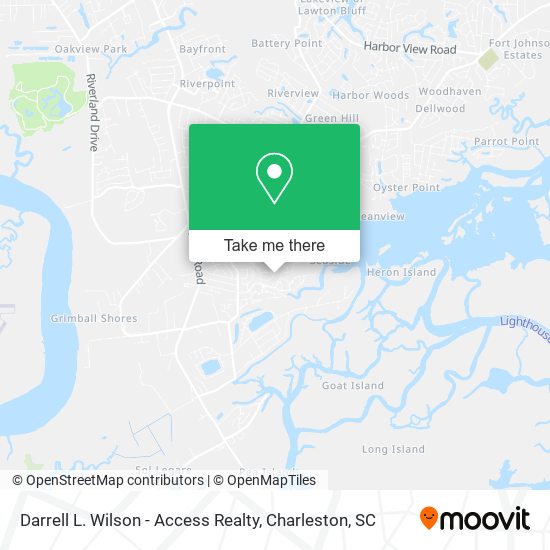 Mapa de Darrell L. Wilson - Access Realty