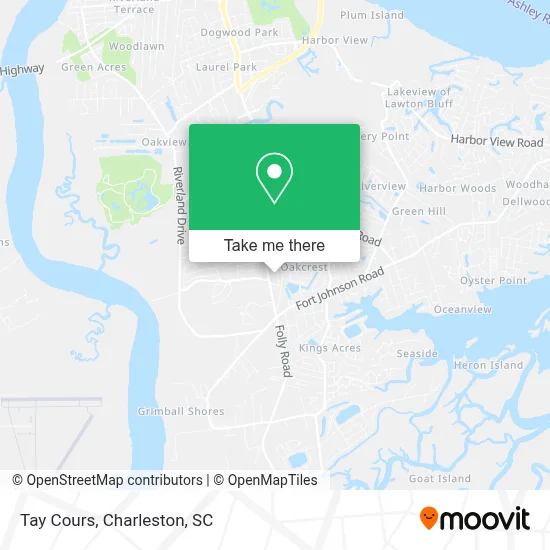 Tay Cours map