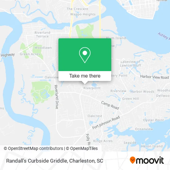 Randall's Curbside Griddle map