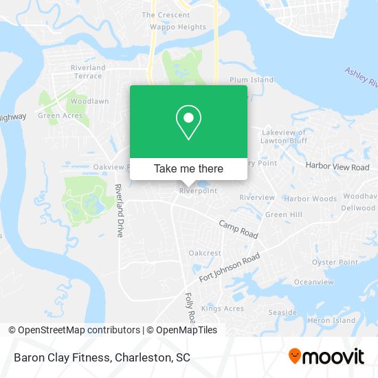 Baron Clay Fitness map